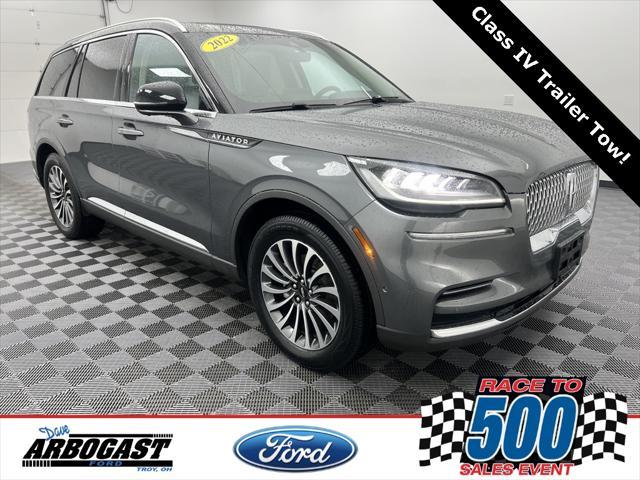 used 2022 Lincoln Aviator car, priced at $46,178