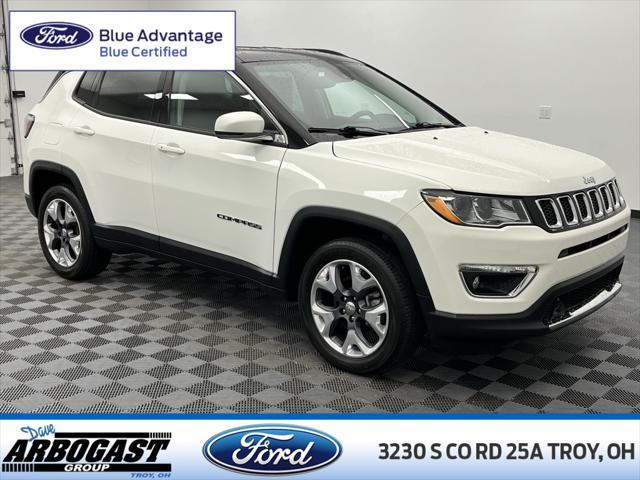 used 2021 Jeep Compass car, priced at $22,851