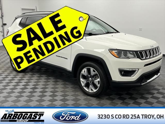 used 2021 Jeep Compass car, priced at $23,927