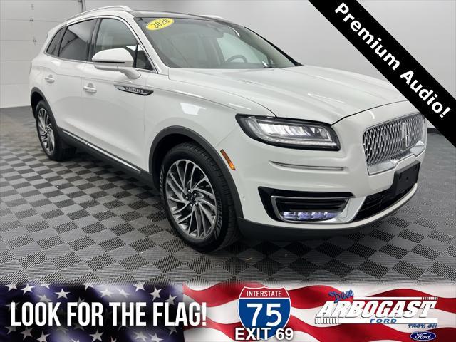 used 2020 Lincoln Nautilus car, priced at $28,998