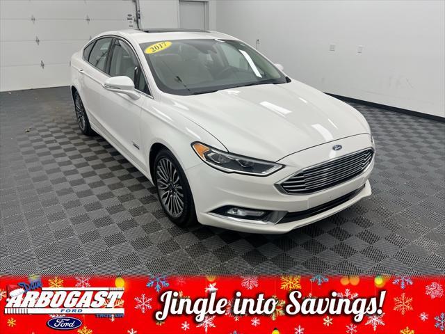 used 2017 Ford Fusion Energi car, priced at $13,869