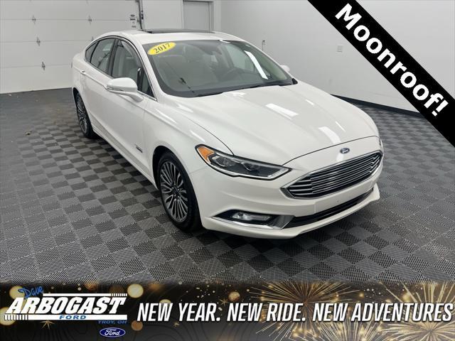 used 2017 Ford Fusion Energi car, priced at $12,444