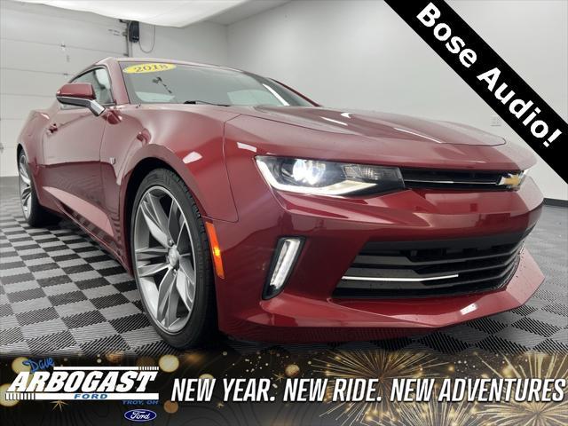 used 2018 Chevrolet Camaro car, priced at $19,685