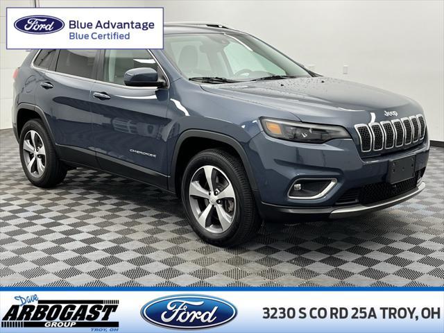 used 2021 Jeep Cherokee car, priced at $23,938