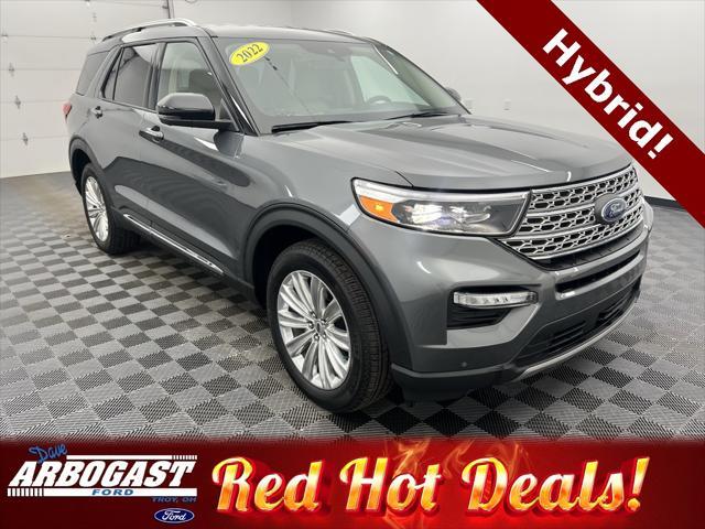 used 2022 Ford Explorer car, priced at $38,474