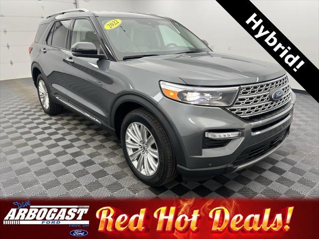 used 2022 Ford Explorer car, priced at $37,990