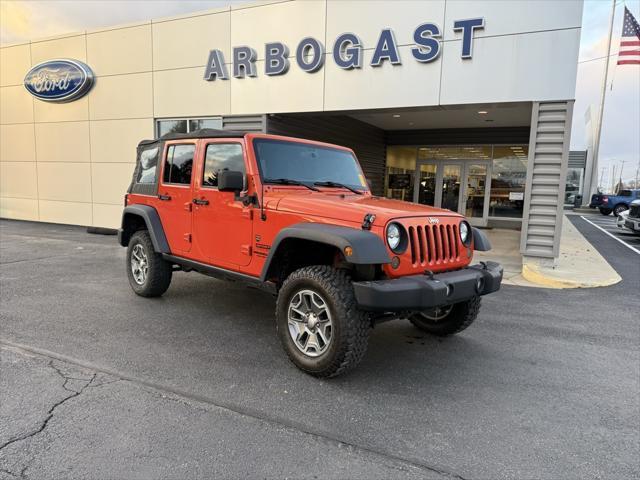 used 2015 Jeep Wrangler Unlimited car, priced at $20,879