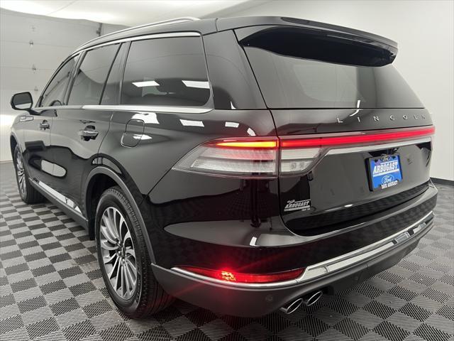 used 2021 Lincoln Aviator car, priced at $43,997