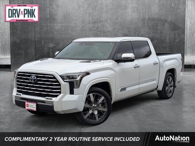 used 2022 Toyota Tundra Hybrid car, priced at $54,486