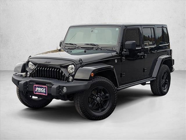 used 2017 Jeep Wrangler Unlimited car, priced at $21,962