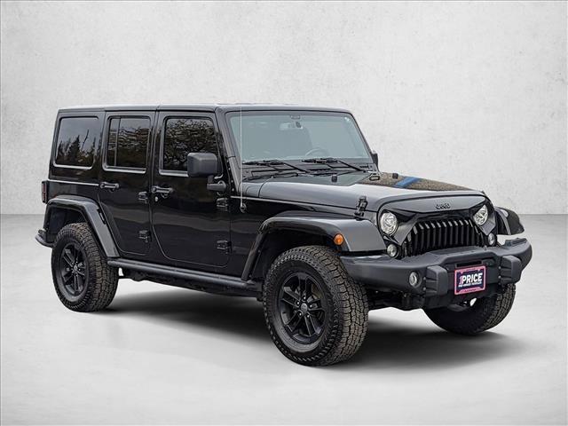 used 2017 Jeep Wrangler Unlimited car, priced at $21,962