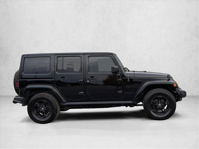 used 2017 Jeep Wrangler Unlimited car, priced at $21,962