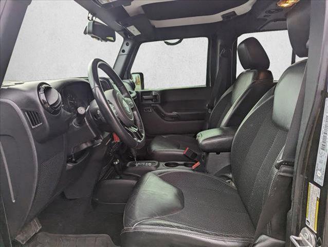 used 2017 Jeep Wrangler Unlimited car, priced at $21,962