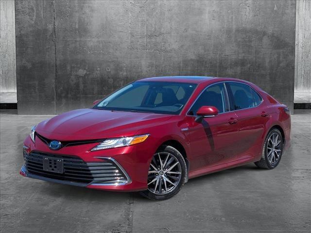used 2021 Toyota Camry Hybrid car, priced at $28,495