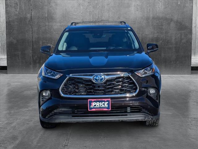 used 2021 Toyota Highlander Hybrid car, priced at $35,998