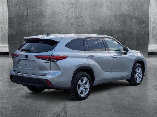 used 2022 Toyota Highlander Hybrid car, priced at $34,891