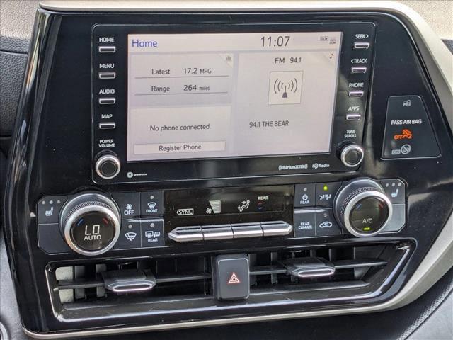 used 2021 Toyota Highlander car, priced at $31,744