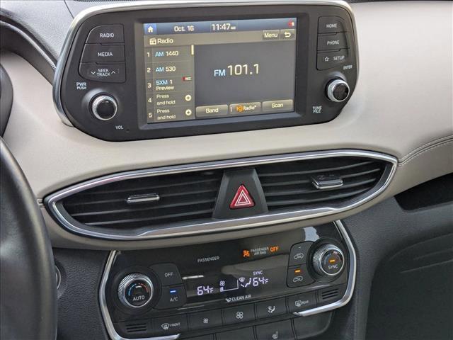 used 2020 Hyundai Santa Fe car, priced at $20,491