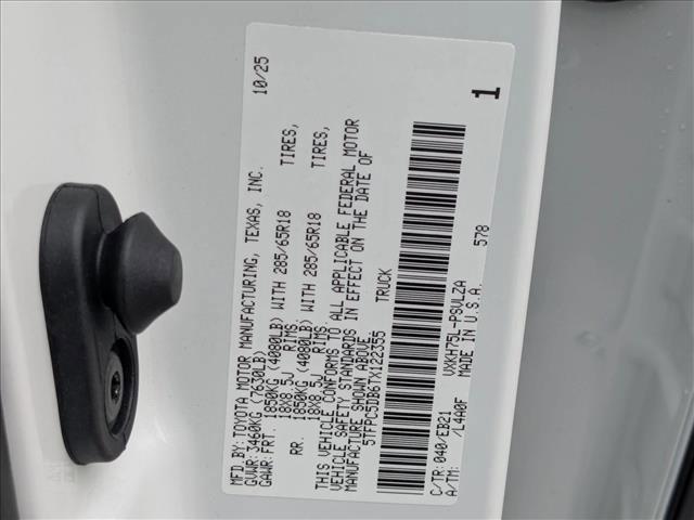 new 2026 Toyota Tundra Hybrid car, priced at $79,144