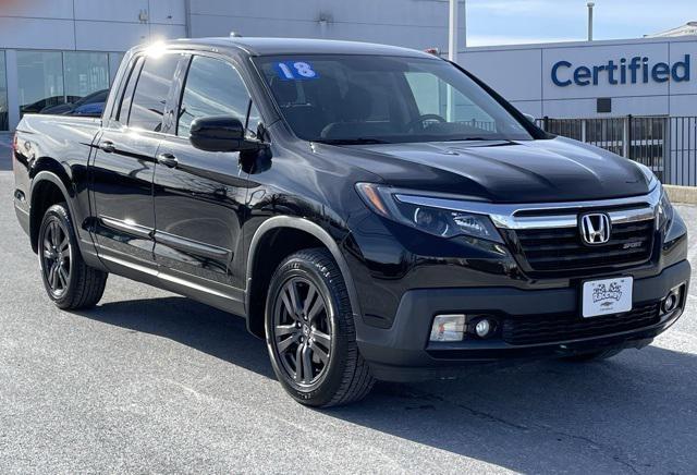 used 2018 Honda Ridgeline car, priced at $22,900