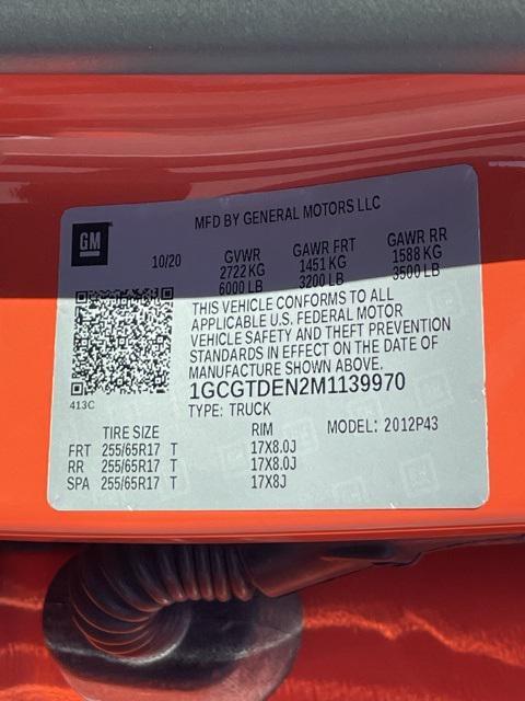 used 2021 Chevrolet Colorado car, priced at $34,900