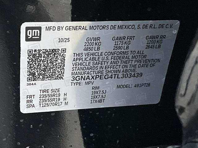 new 2026 Chevrolet Equinox car, priced at $36,060