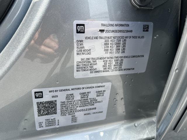 new 2025 Chevrolet Silverado 1500 car, priced at $89,510