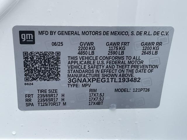 new 2026 Chevrolet Equinox car, priced at $29,645