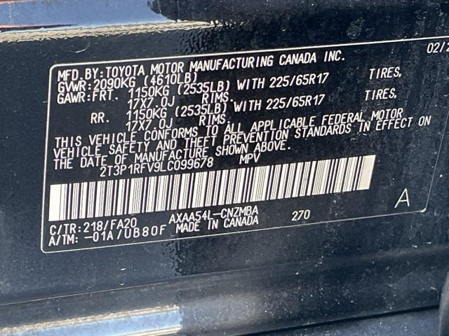 used 2020 Toyota RAV4 car, priced at $22,900