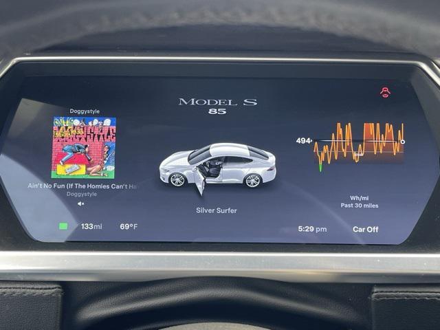 used 2014 Tesla Model S car, priced at $10,900