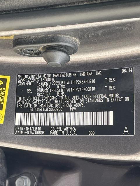 used 2014 Toyota Highlander car, priced at $12,900