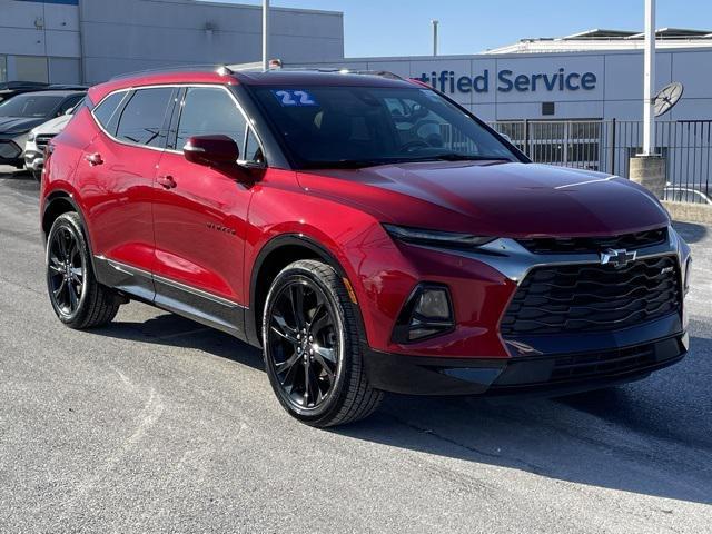 used 2022 Chevrolet Blazer car, priced at $32,775