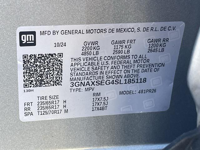 used 2025 Chevrolet Equinox car, priced at $33,900