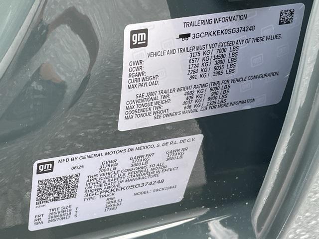 new 2025 Chevrolet Silverado 1500 car, priced at $49,190