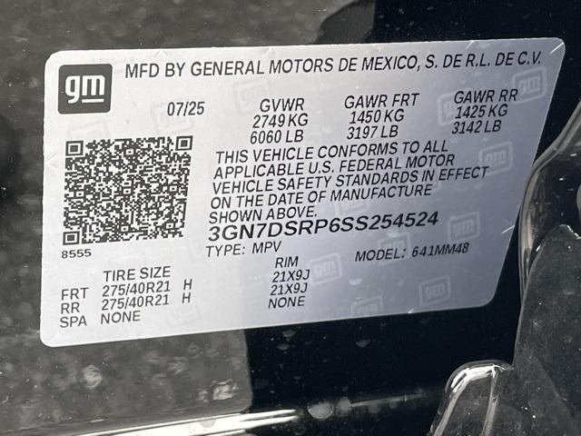 new 2025 Chevrolet Equinox EV car, priced at $39,090