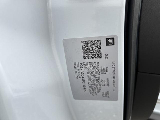 used 2023 Chevrolet Corvette car, priced at $73,900