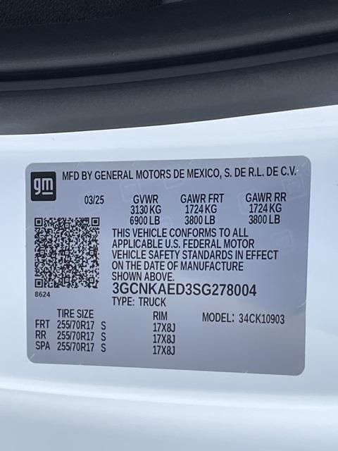 new 2025 Chevrolet Silverado 1500 car, priced at $41,730