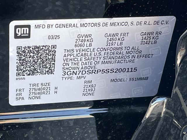 new 2025 Chevrolet Equinox EV car, priced at $39,590