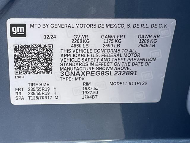 used 2025 Chevrolet Equinox car, priced at $29,900