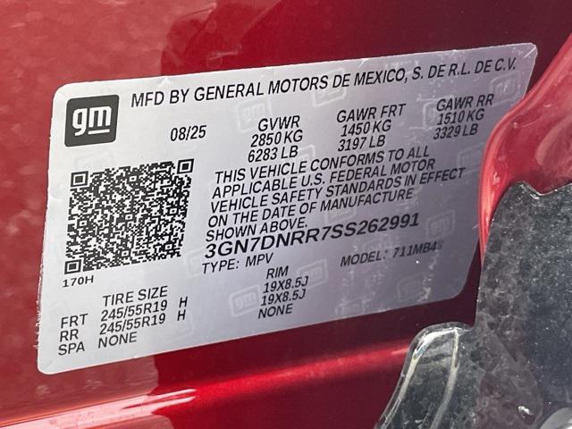 new 2025 Chevrolet Equinox EV car, priced at $44,880