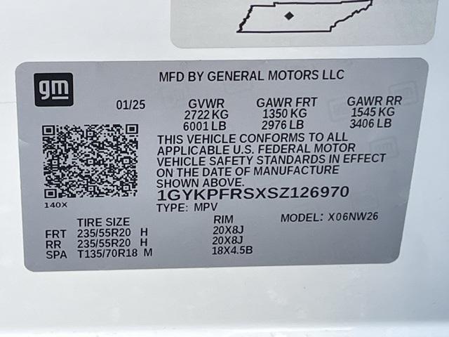 used 2025 Cadillac XT6 car, priced at $59,900