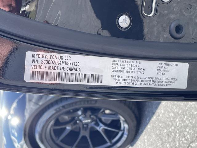 used 2021 Dodge Challenger car, priced at $72,900