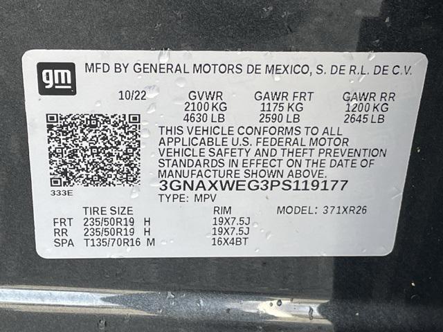 used 2023 Chevrolet Equinox car, priced at $27,900