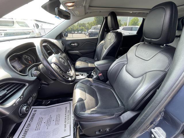 used 2021 Jeep Cherokee car, priced at $21,900