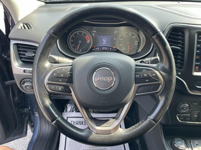 used 2021 Jeep Cherokee car, priced at $21,900