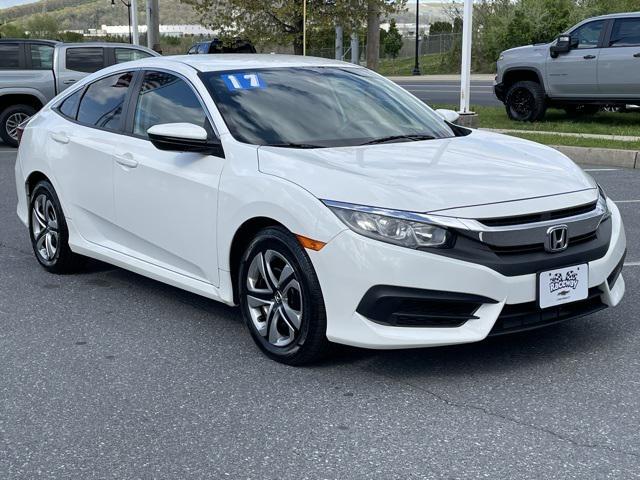 used 2017 Honda Civic car, priced at $18,500