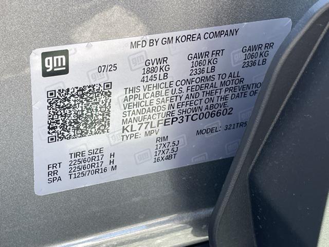 new 2026 Chevrolet Trax car, priced at $24,470