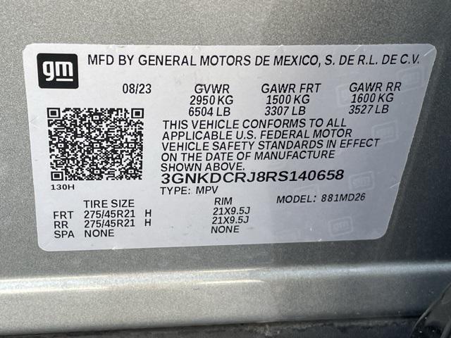 used 2024 Chevrolet Blazer EV car, priced at $34,900