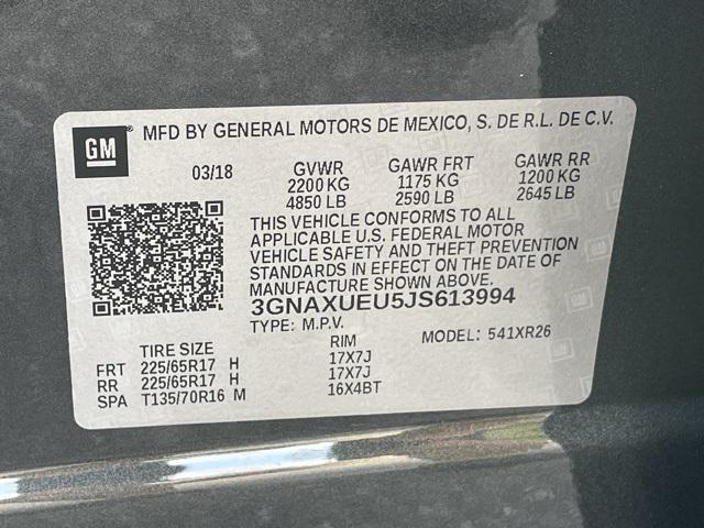 used 2018 Chevrolet Equinox car, priced at $11,900