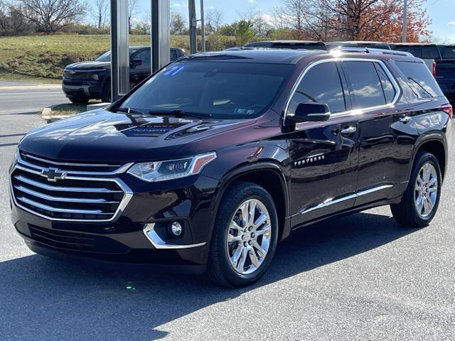 used 2021 Chevrolet Traverse car, priced at $33,900